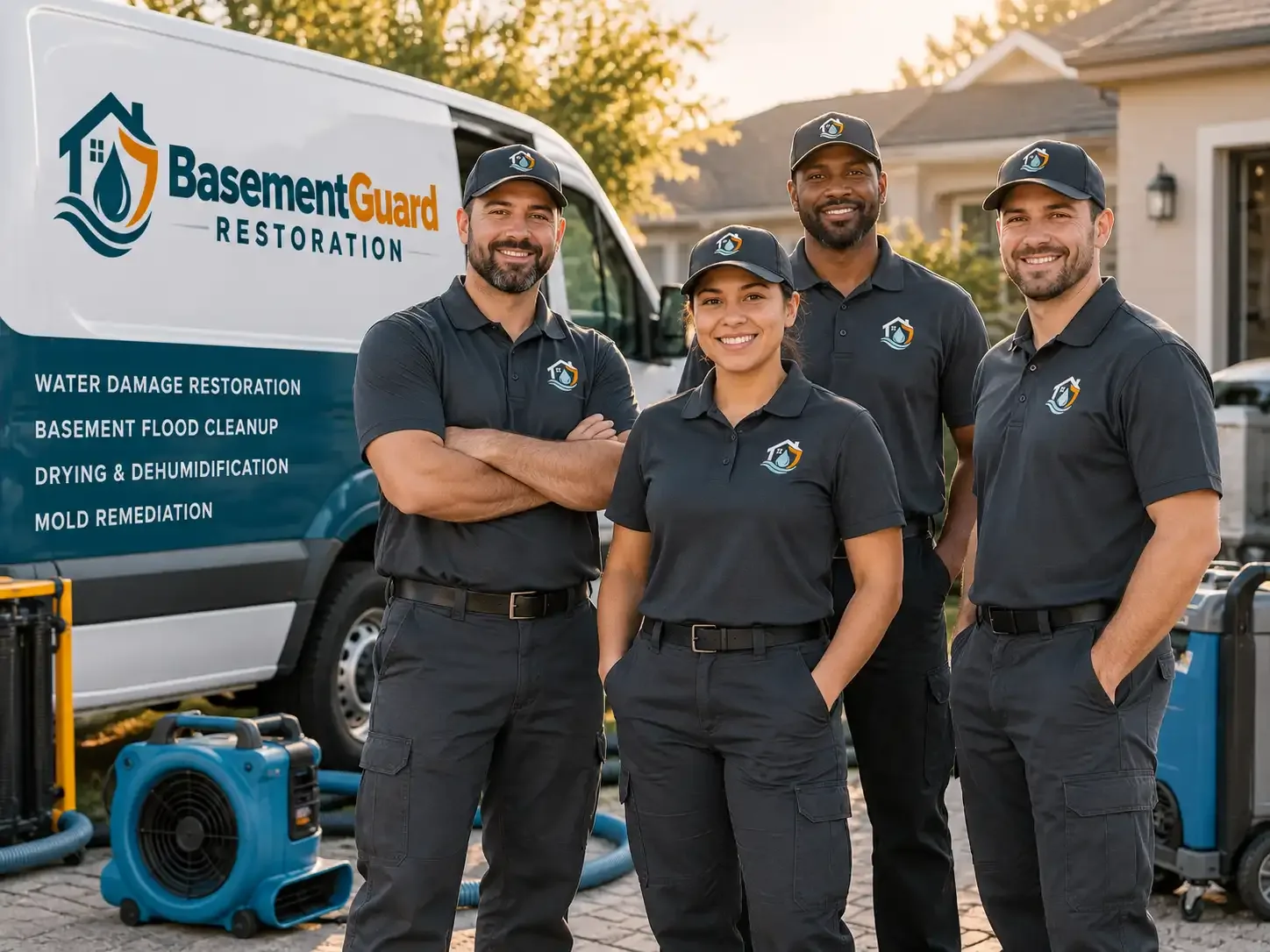 Basement Water Damage Restoration company in Rake, IA